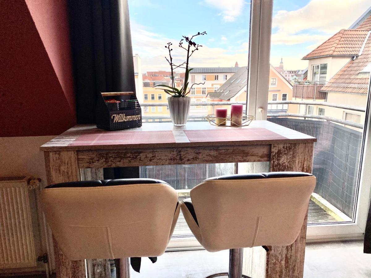 Cottbus-Apartments - Red Apartment I Privat I Wifi I Kueche I Balkon Exteriér fotografie